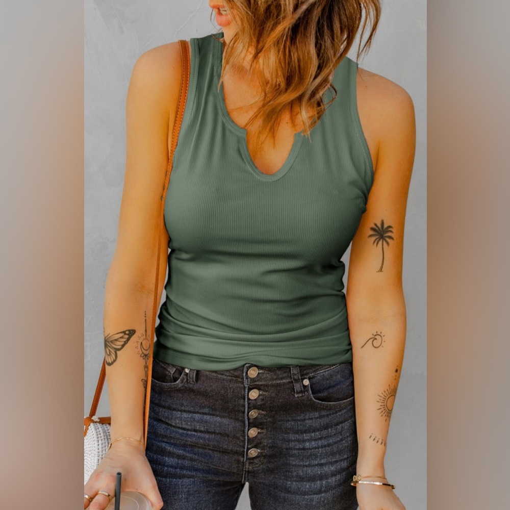 Tank Top V Neck